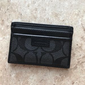 Coach card holder/wallet